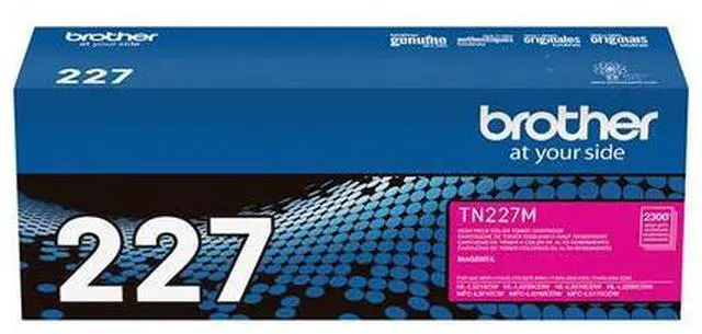 Alt view image 16 of 20 - Brother TN227M High Yield Toner Cartridge - Magenta