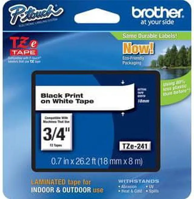 Alt view image 8 of 8 - Brother TZ Lettering Label Tape