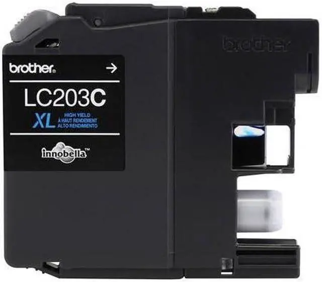 Alt view image 4 of 4 - Brother Innobella LC203CS Ink Cartridge - Cyan