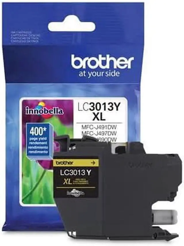 Alt view image 2 of 2 - Brother Innobella LC3013YS Original Ink Cartridge Single Pack - Yellow