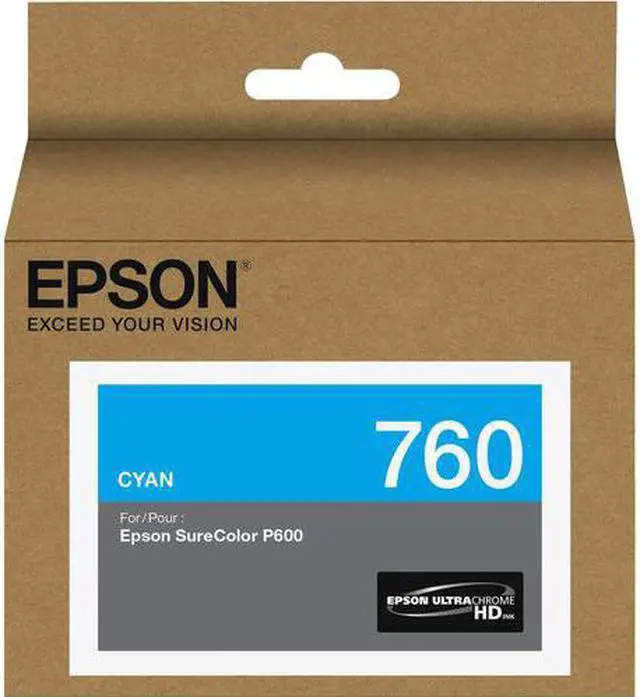Alt view image 9 of 9 - Epson UltraChrome HD T760 Original Ink Cartridge T760220