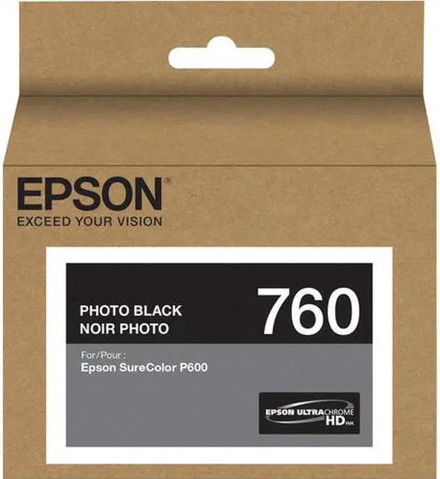 Alt view image 11 of 14 - Epson UltraChrome HD T760 Original Ink Cartridge T760120