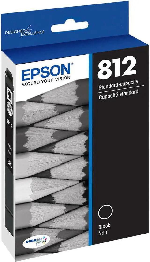Alt view image 2 of 8 - Epson T812120S (T812) DURABrite Ultra Ink, 350 Page-Yield, Black