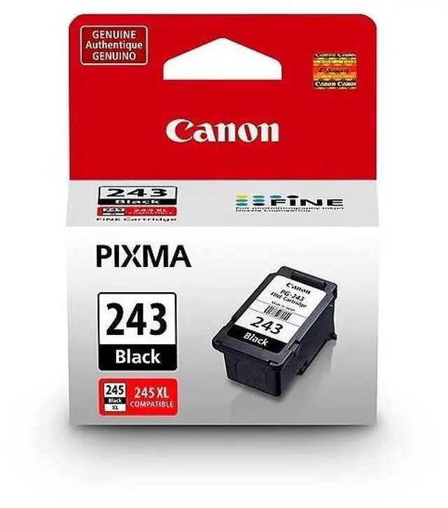Alt view image 15 of 17 - Canon PG-243 Printer - Ink Cartridges Pigment Black