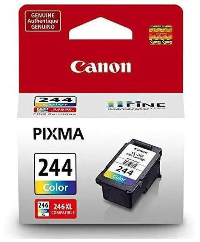 Alt view image 12 of 14 - Canon CL-244 Printer - Ink Cartridges Color