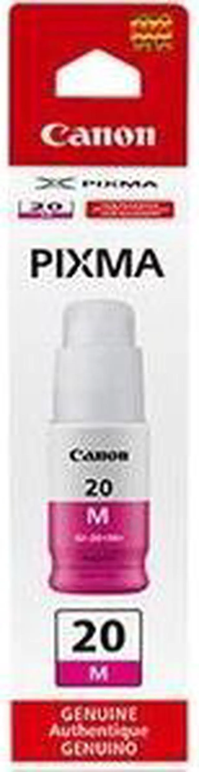 Alt view image 9 of 10 - Canon Canon GI-20 MegaTank Ink - Inkjet - Magenta - 1 Each