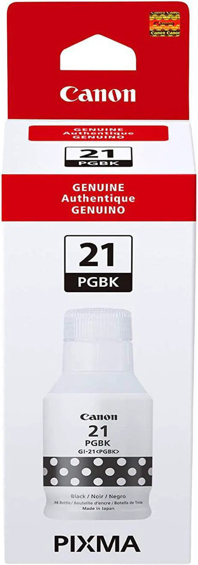 Alt view image 9 of 9 - Canon GI-21 Pigment Black Ink Bottle 4526C001