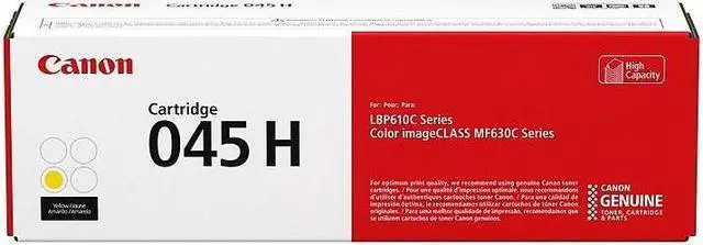 Alt view image 17 of 20 - Canon 045 H High Yield Toner Cartridge - Yellow