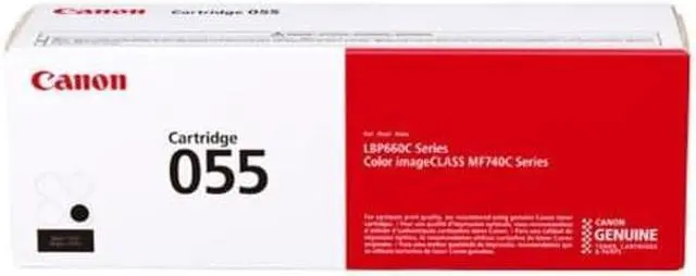 Alt view image 13 of 20 - Canon - 3016C001 - Canon 055 Original Toner Cartridge - Black - Laser - 2300 Pages - 1 Pack