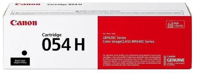 Alt view image 17 of 20 - Canon 054H Toner Cartridge Black 3028C001