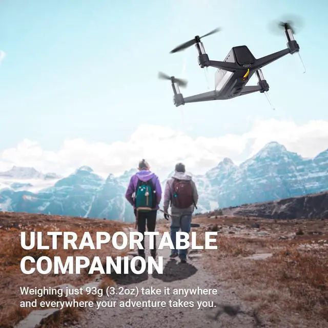 Alt view image 4 of 8 - SHIFT RED Drone HI-LITE PKG - Easy & Free Flight with 3D-Sensing Controller, Autonomous Follow me, Stable Hovering, FHD Camera for Kid & Adult, One-Click sharing to social media, 4 LV speed