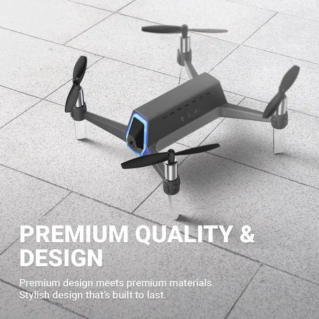 Alt view image 6 of 8 - SHIFT RED Drone HI-LITE PKG - Easy & Free Flight with 3D-Sensing Controller, Autonomous Follow me, Stable Hovering, FHD Camera for Kid & Adult, One-Click sharing to social media, 4 LV speed