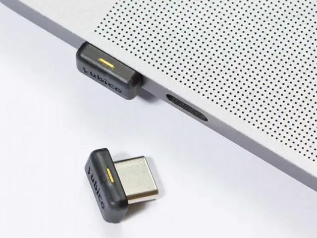 Alt view image 4 of 14 - Yubico YubiKey 5C Nano - Two factor authentication security key -  USB-C