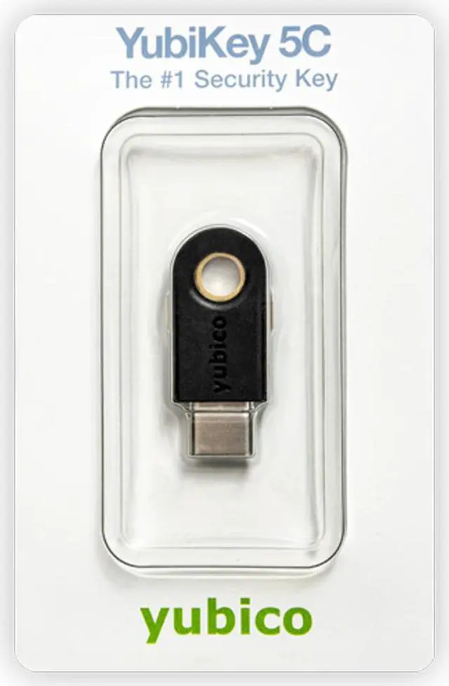 Alt view image 5 of 17 - Yubico YubiKey 5C - Two factor authentication security key -  USB-C