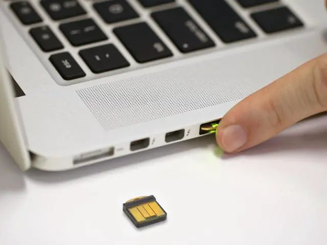 Alt view image 3 of 12 - Yubico YubiKey 5 Nano - Two factor authentication security key -  USB-A