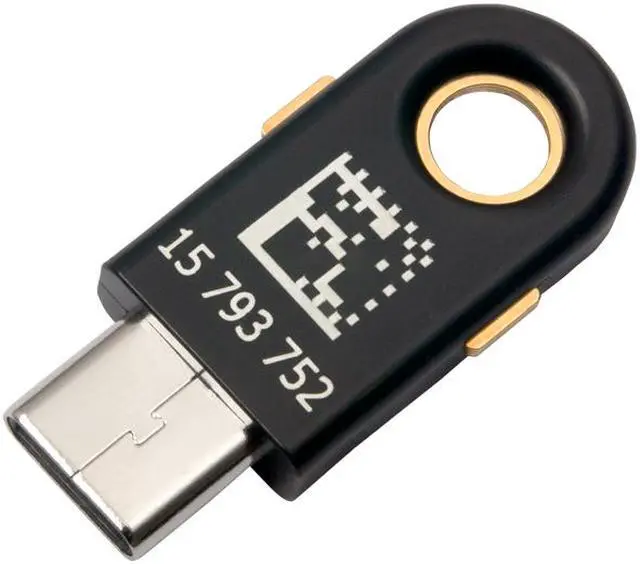 Alt view image 4 of 17 - Yubico YubiKey 5C - Two factor authentication security key -  USB-C