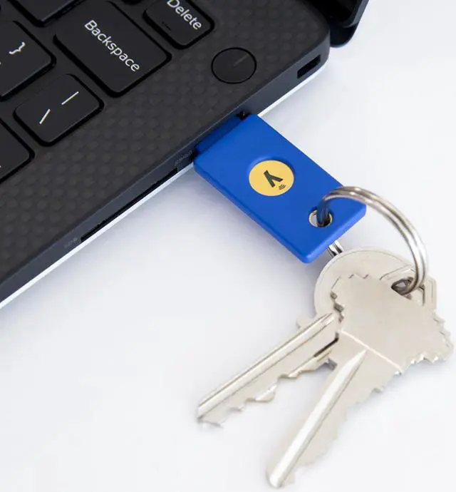 Alt view image 2 of 5 - Security Key NFC by Yubico - Two factor authentication security key - USB-A - OEM