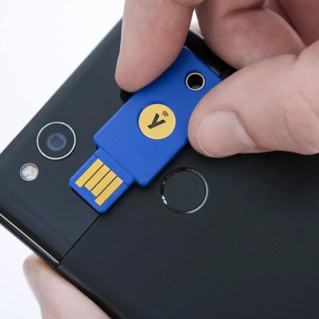 Alt view image 4 of 5 - Security Key NFC by Yubico - Two factor authentication security key - USB-A - OEM