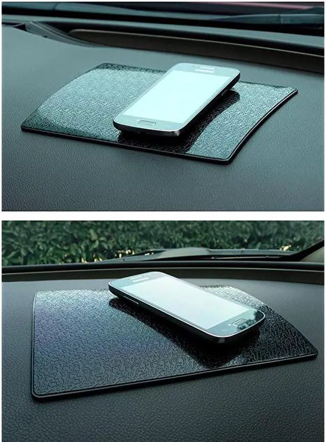 Alt view image 2 of 3 - Extra Thick Large Sticky AntiSlip Gel Pad Premium Universal NonSlip Pad for Cell Phones Sunglasses Keys Coins and More