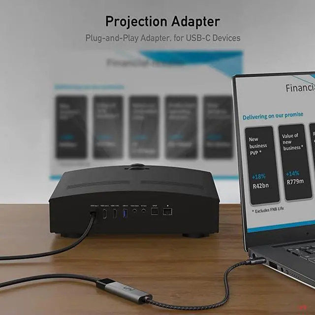 Alt view image 6 of 7 - USB C to HDMI Adapter 4K60Hz  USB Type C to HDMI Adapter Thunderbolt 3 Compatible for MacBook Pro 201920182017 MacBook AiriPad Pro 20192018 Samsung S10 Surface Book 2 and More Gray