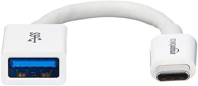 Alt view image 2 of 6 - USB TypeC to USB 31 Gen1 Female Adapter Cable White