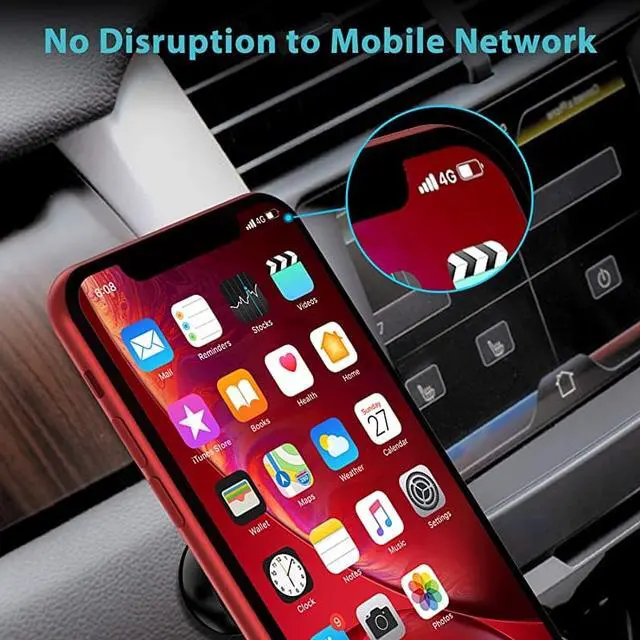 Alt view image 5 of 7 - Magnetic Phone Car Mount,  Car Phone Holder for Dashboard, Cell Phone Car Kits, 360° Adjustable Magnet Cell Phone Mount Compatible with iPhone, Samsung, LG, GPS, Mini Tablet and More