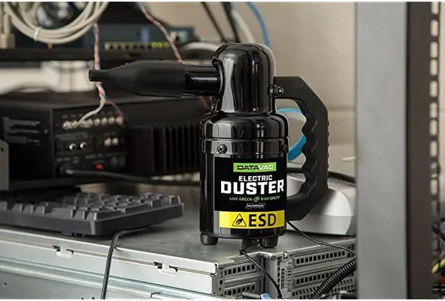 Alt view image 2 of 5 - Includes 3 Extra Filters Metro ESD Safe Electric Duster Model ED500 ESD Great for Dusting Computers and Electronic Equipment 75 Peak HP 500 Watts Not A Vacuum