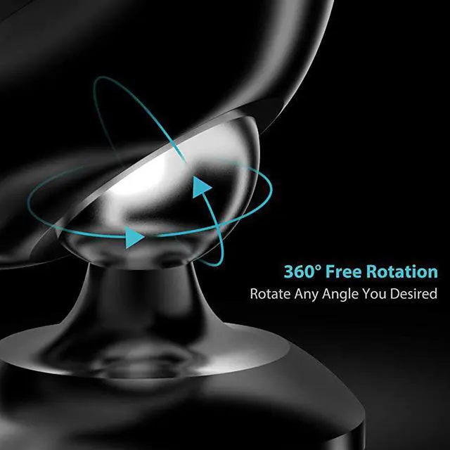 Alt view image 4 of 7 - Magnetic Phone Car Mount  Universal Car Phone Holder for Dashboard Cell Phone Car Kits 360° Adjustable Magnet Cell Phone Mount Compatible with iPhone Samsung LG GPS Mini Tablet and More