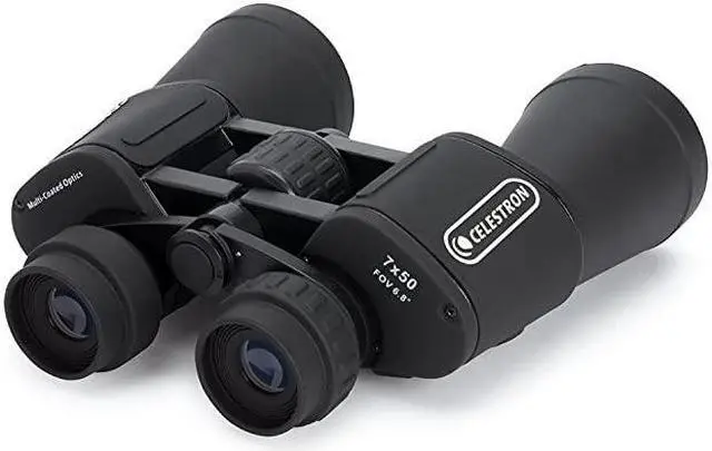 Alt view image 2 of 7 - Cometron 7x50 Bincoulars Beginner Astronomy Binoculars Large 50mm Objective Lenses Wide Field of View 7x Magnification