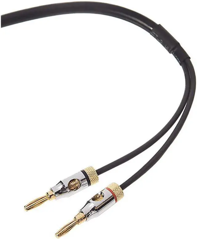 Alt view image 2 of 4 - Basics Speaker Cable with GoldPlated Banana Tips CL2 999 Oxygen Free 6Foot