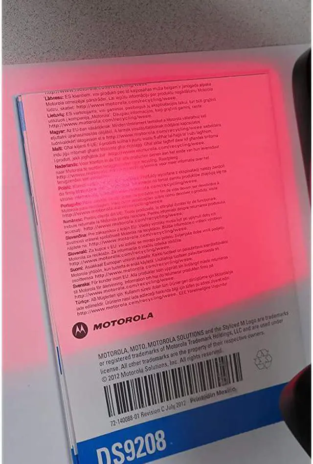 Alt view image 5 of 6 - DS9208 Handheld 2D Barcode Scanner with USB Cable