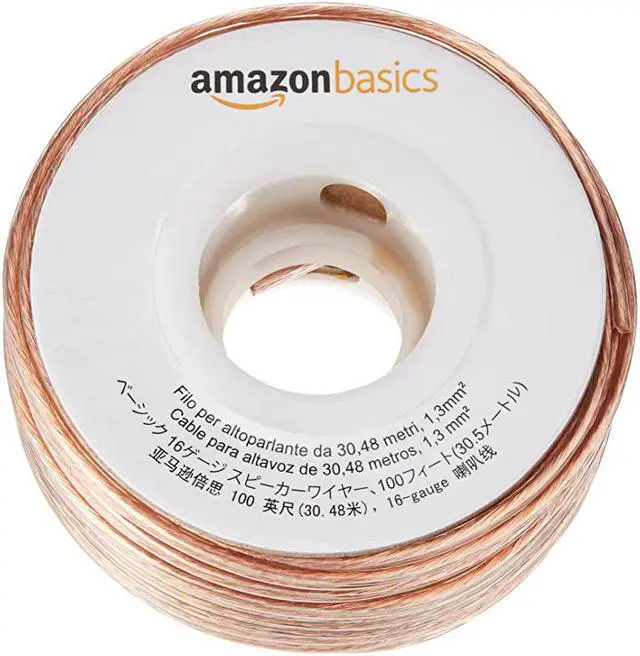 Alt view image 2 of 5 - 100ft 16Gauge Audio Stereo Speaker Wire Cable 100 Feet