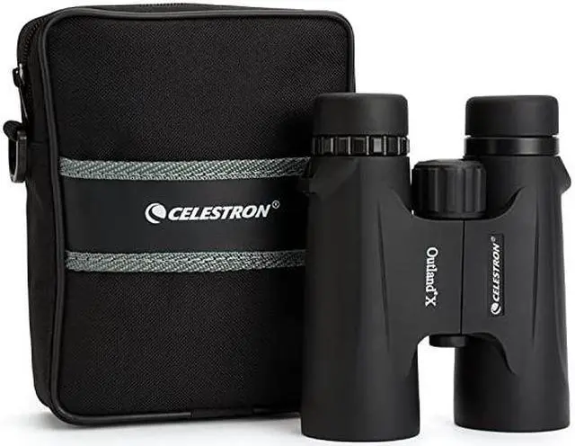 Alt view image 5 of 7 - Outland X 10x42 Binoculars Waterproof Fogproof Binoculars for Adults MultiCoated Optics and BaK4 Prisms Protective Rubber Armoring