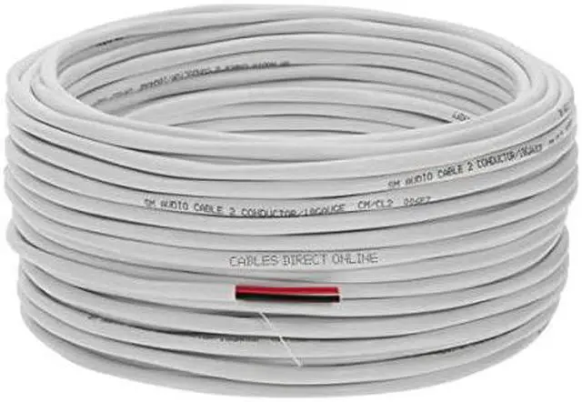 Alt view image 4 of 4 - 18AWG 2 Conductors 182 CL2 Rated Loud Speaker Cable Wire Pull Box for inWall Installation 18AWG 2 Conductors