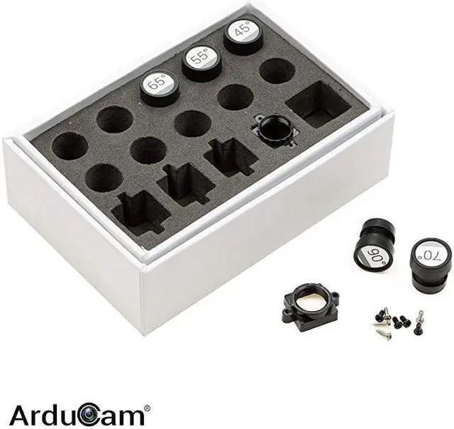 Alt view image 2 of 6 - M12 Lens Kit Low Distortion M12 Mount Lenses for Arduino and Raspberry Pi Camera