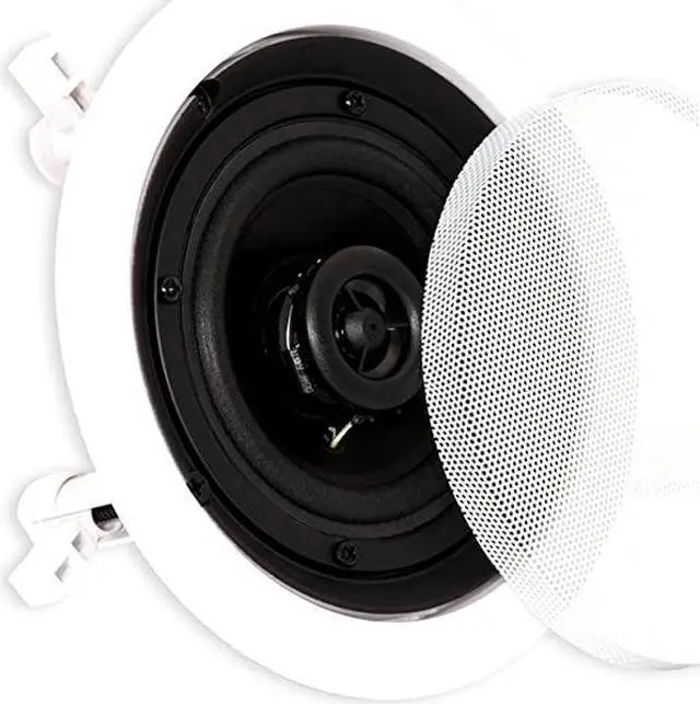 Alt view image 2 of 5 - CS4C in Ceiling Speakers Surround Sound Home 7 Speaker Set CS4C7S