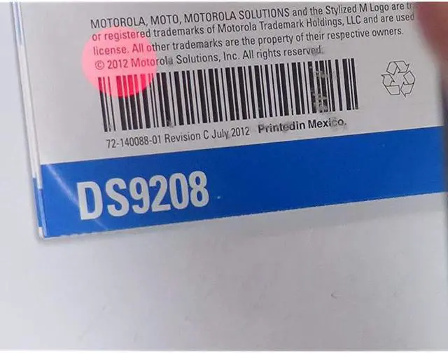 Alt view image 6 of 6 - DS9208 Handheld 2D Barcode Scanner with USB Cable