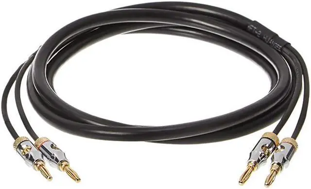 Main image of Basics Speaker Cable with GoldPlated Banana Tips CL2 999 Oxygen Free 6Foot