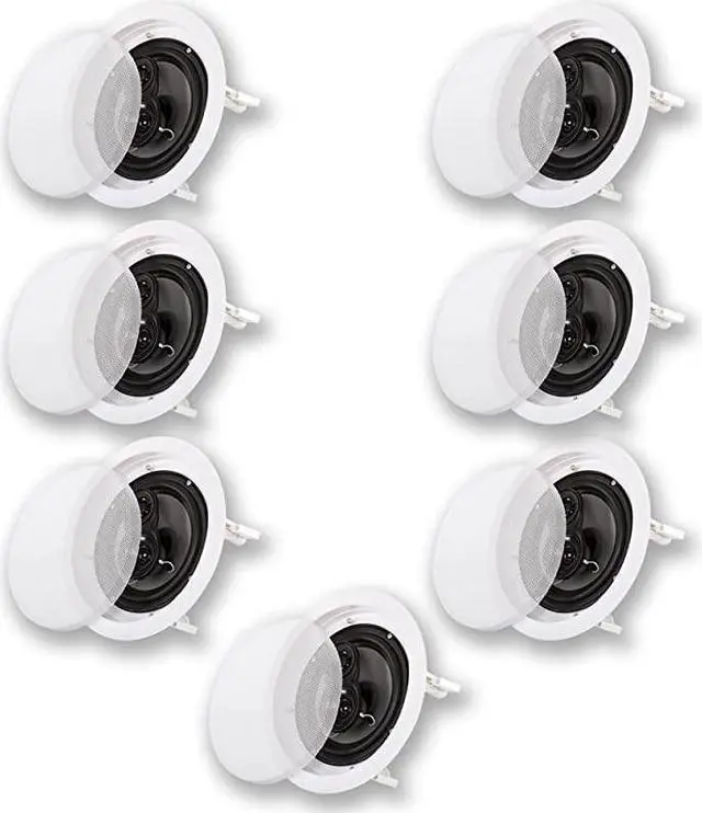 Main image of Audio CSIC83 in Ceiling 8quot Home Theater 7 Speaker Set 3 Way 2450 Watt CSIC837S