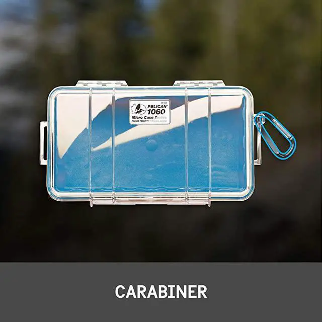 Alt view image 4 of 7 - 1060 Micro Case for iPhone Cell Phone GoPro Camera and More BlueClear