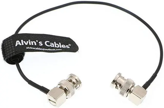 Alt view image 4 of 4 - Blackmagic RG179 Coax BNC Right Angle Male to Male Flexible HD SDI Cable for BMCC Video Camera