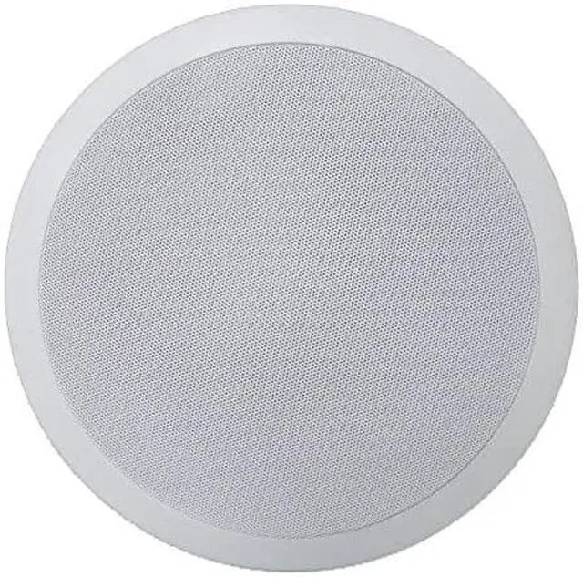 Alt view image 3 of 7 - Silver Ticket inWall inCeiling Speaker with Pivoting Tweeter 8 Inch inCeiling