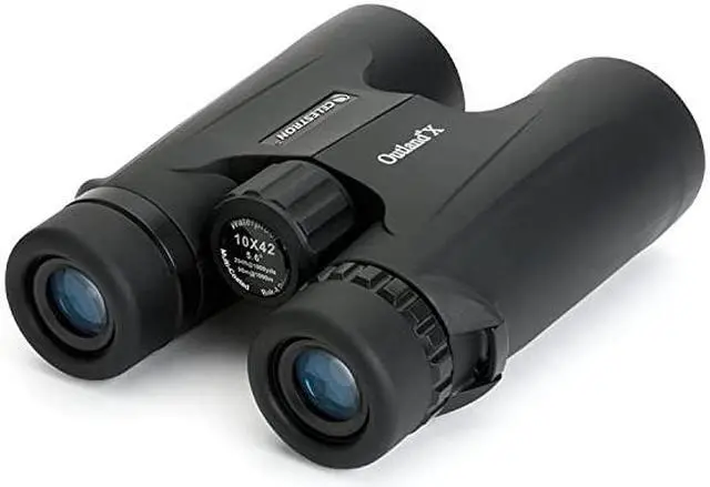 Alt view image 2 of 7 - Outland X 10x42 Binoculars Waterproof Fogproof Binoculars for Adults MultiCoated Optics and BaK4 Prisms Protective Rubber Armoring