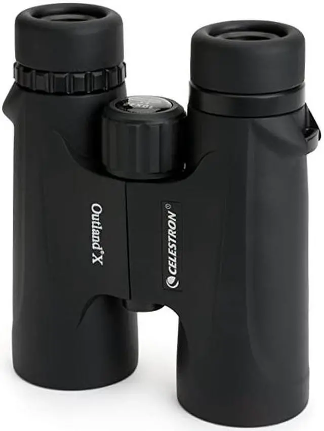 Alt view image 3 of 7 - Outland X 10x42 Binoculars Waterproof Fogproof Binoculars for Adults MultiCoated Optics and BaK4 Prisms Protective Rubber Armoring
