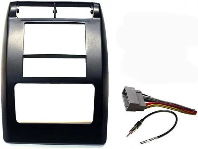 Main image of Double Din Radio Stereo Car Install Dash Kit Compatible with Jeep Wrangler 2003-2006