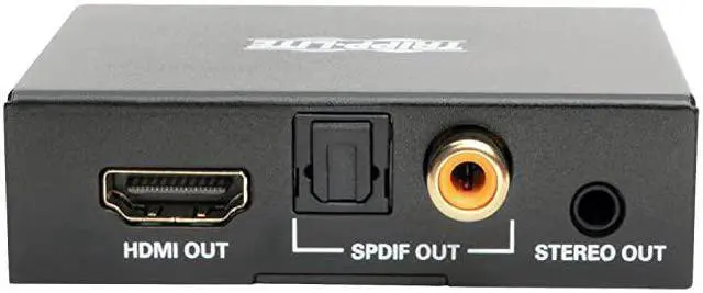 Alt view image 2 of 4 - HDMI Audio De-Embedder / Extractor, UHD 4K x 2K @ 30Hz (P130-000-AUDIO),Black