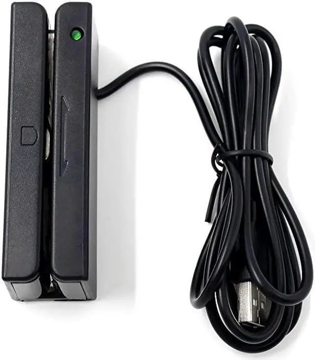 Alt view image 5 of 7 - Magnetic Stripe Card Reader 3Track POS Credit Card Reader Swiper Magstripe Swipe Card Reader