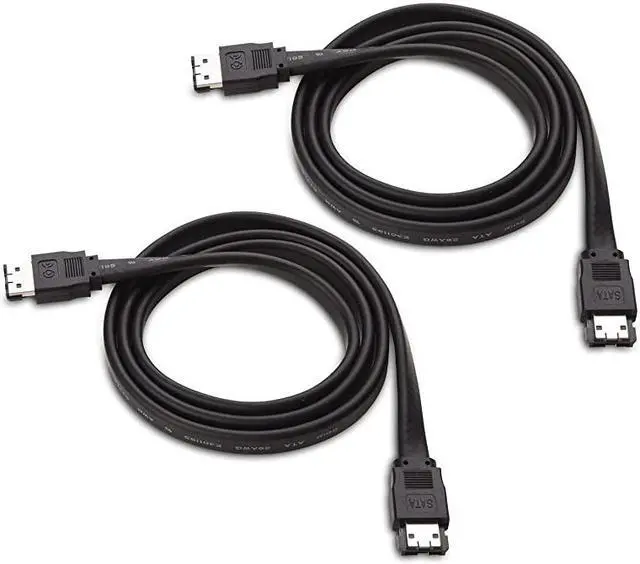 Main image of 2 Pack 6 Gbps Shielded eSATA 3 Feet