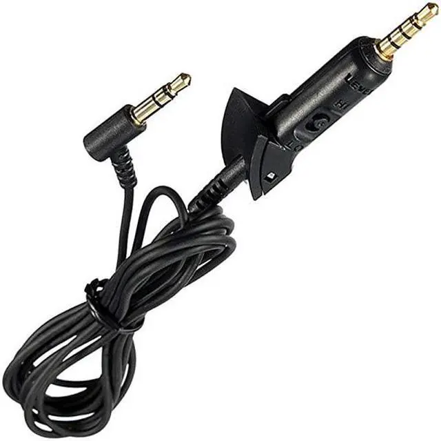 Alt view image 6 of 6 - Replacement Audio Cable Cord Extension Wire Compatible with Bose QuietComfort 15 QC15 Quiet Comfort 15 QuietComfort 2 QC2 Headphones