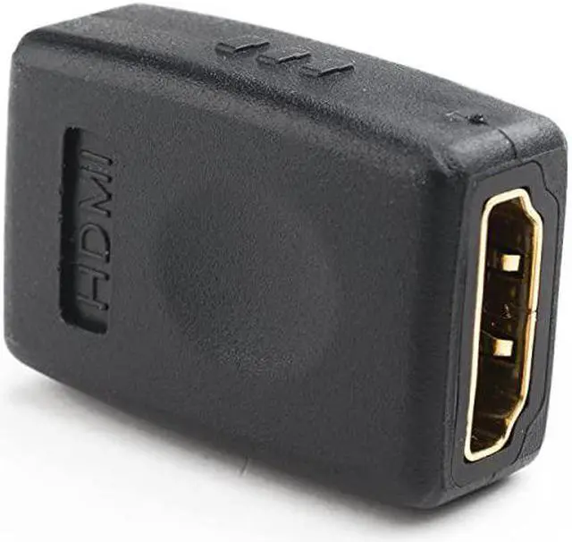 Alt view image 4 of 4 - 2Pack HDMI to HDMI Female to Female Adapter HDMI Coupler with 4K and HDR Support